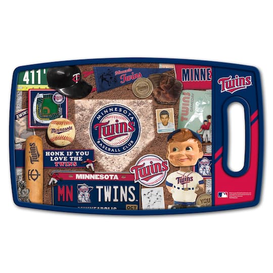 MLB Retro Series Cutting Board By Youthefan in Minnesota Twins | 14" x 19" | Michaels®